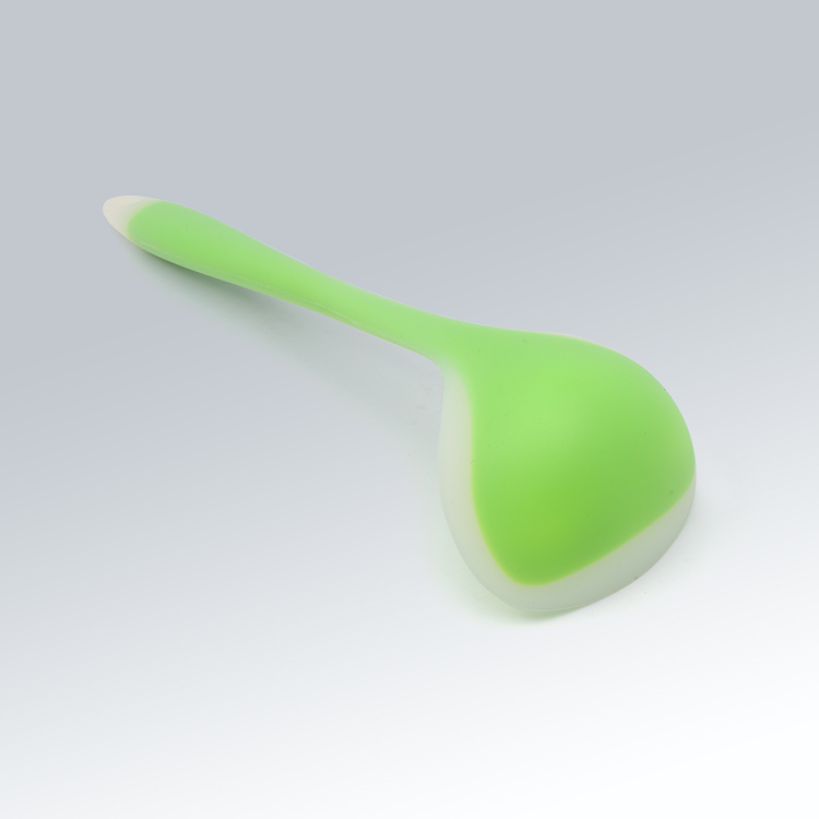 Silicone soup spoon